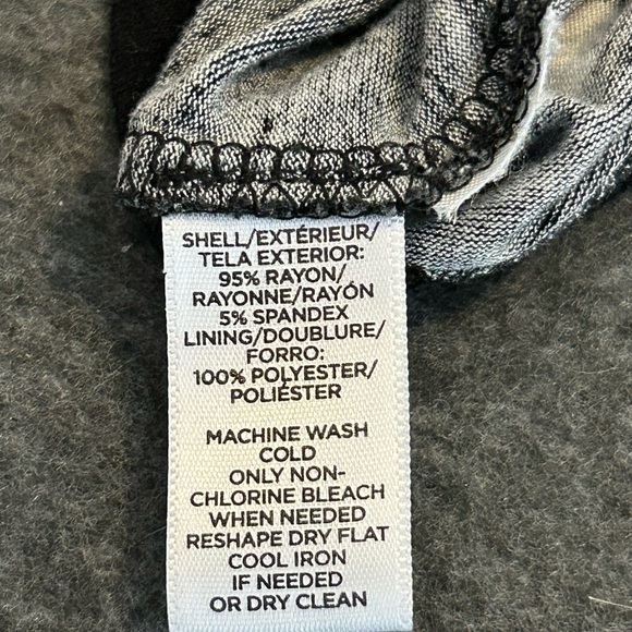 Black Dress with White Floral Pattern - Picture 3 of 6